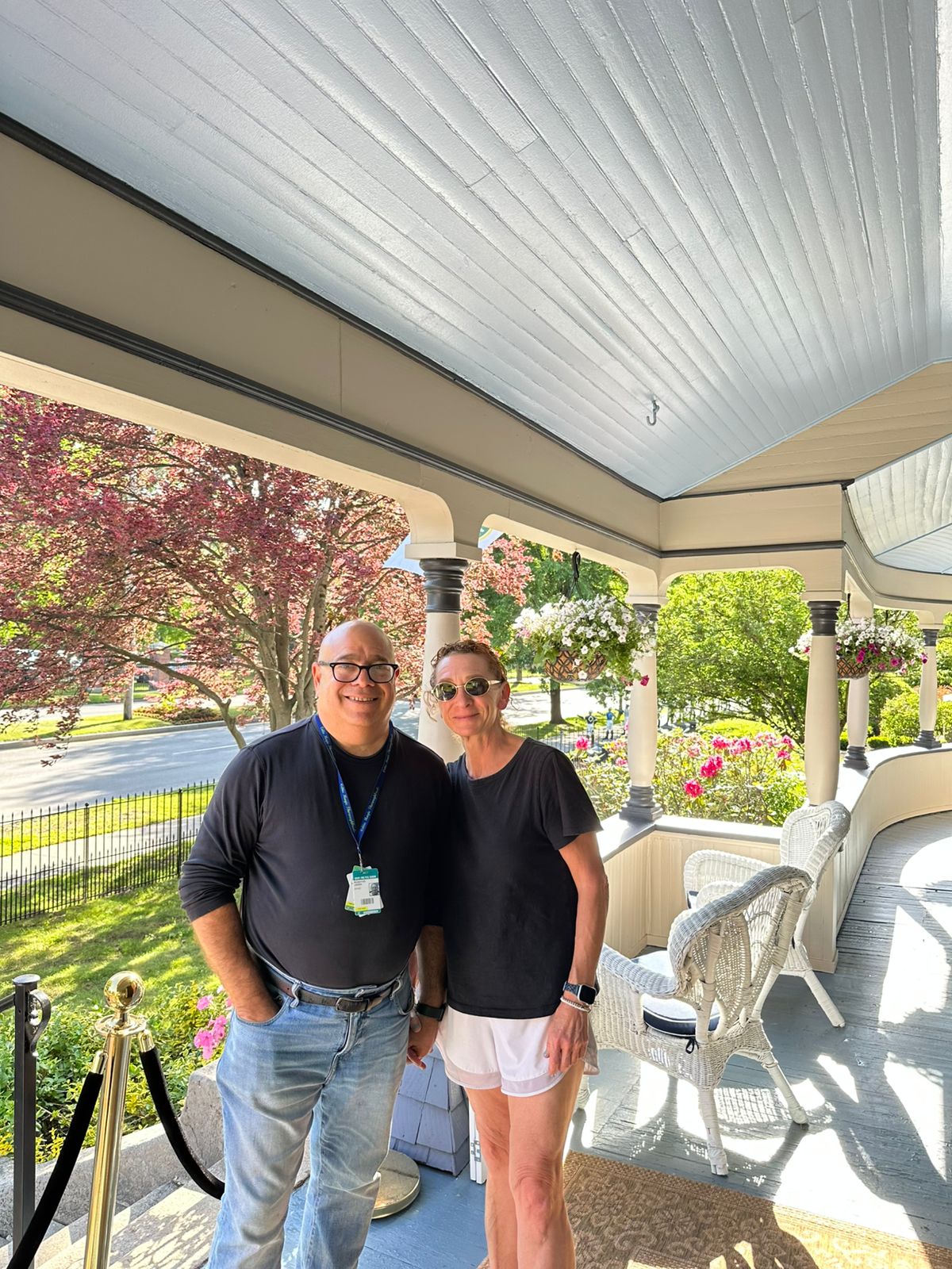 Randy and Lauren, hosts of the Union Avenue Thoroughbred Club
