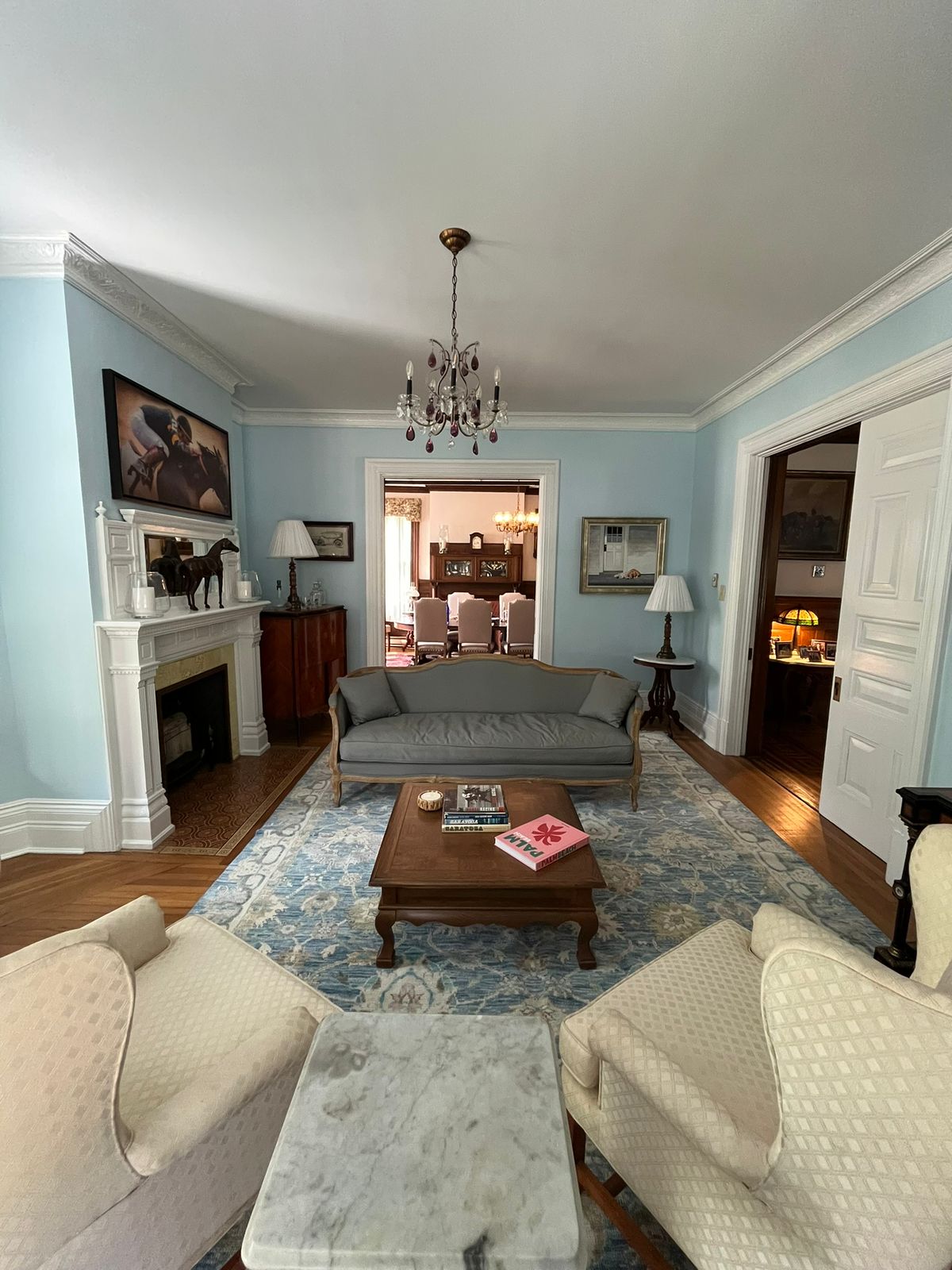 The front parlor